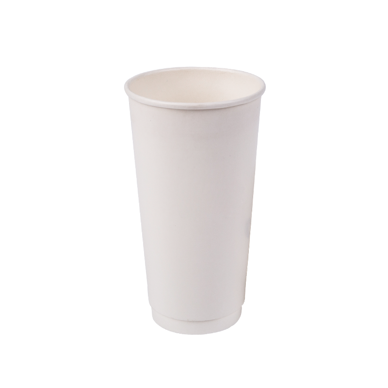 20 oz engangs biologisk nedbrydelig dobbeltlags papirkop