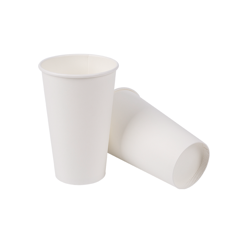16 oz engangs biologisk nedbrydelig enkeltlags papirkop