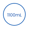 1100ML engangs nedbrydeligt emballagepapirskål icon