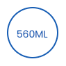 560ML engangs nedbrydeligt emballagepapirskål icon