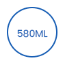 580ML engangs biologisk nedbrydelig rektangulær papirskål icon