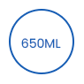 650ML engangs nedbrydeligt emballagepapirskål icon