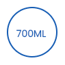 700ML engangs nedbrydeligt emballagepapirskål icon
