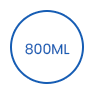 800ML engangs biologisk nedbrydelig papirsuppeskål icon