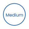 Medium engangs biologisk nedbrydelige kagekopper icon